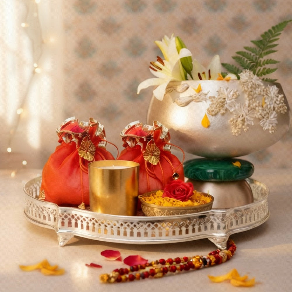 The Divine Silver Tray Hamper