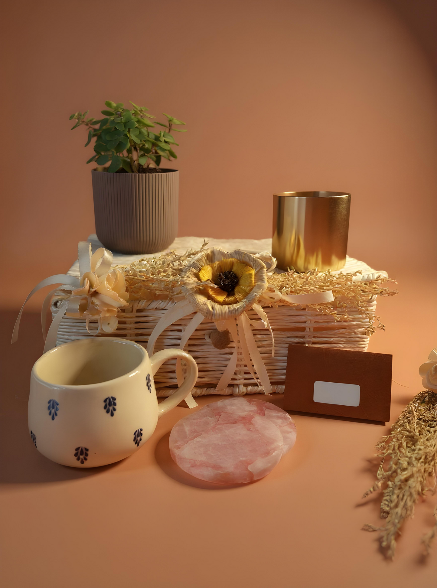 Serenity White Trunk Hamper