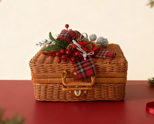 Classic Christmas Picnic Hamper