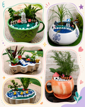 Tray Garden Decoration