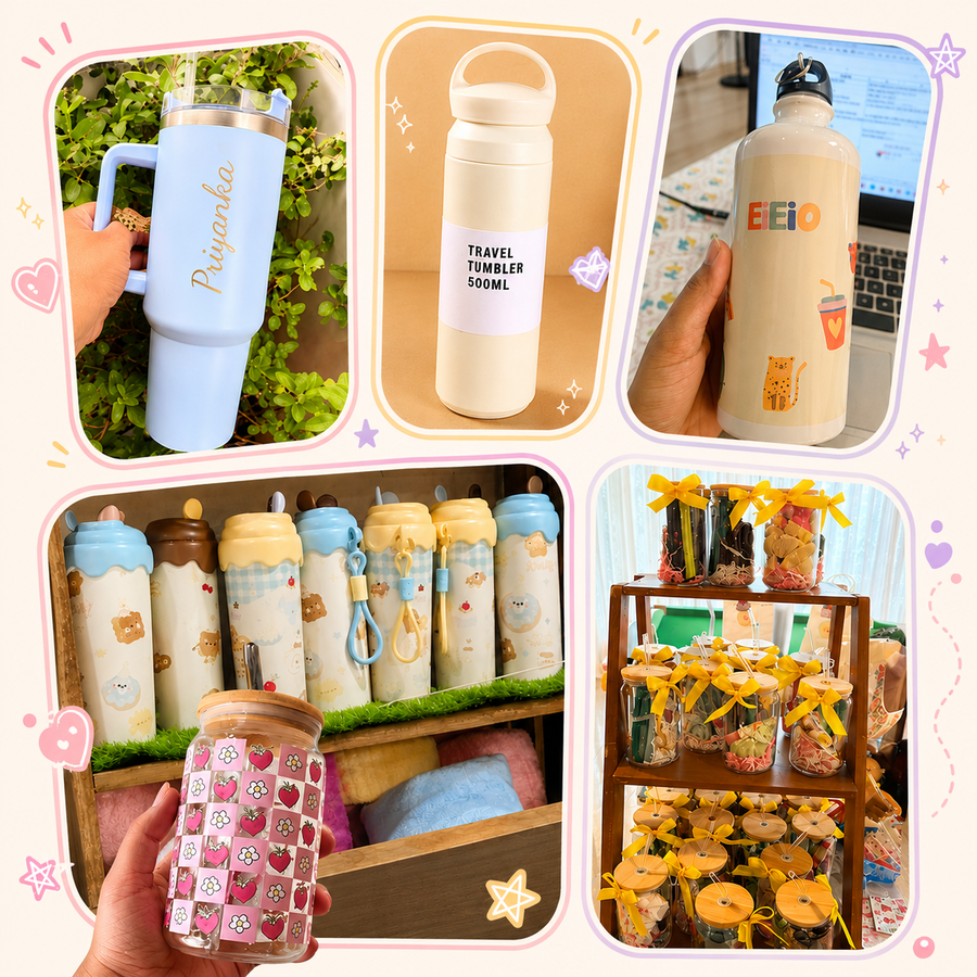Sipper/ Tumbler Personalisation