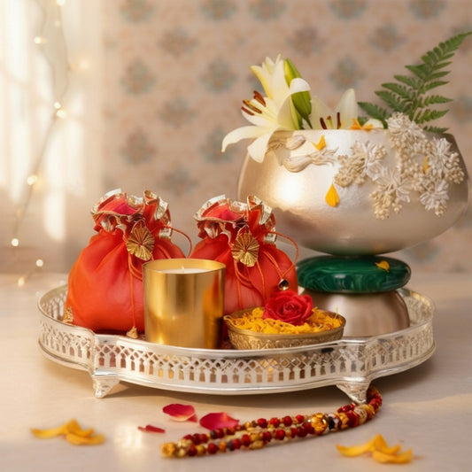 The Divine Silver Tray Hamper