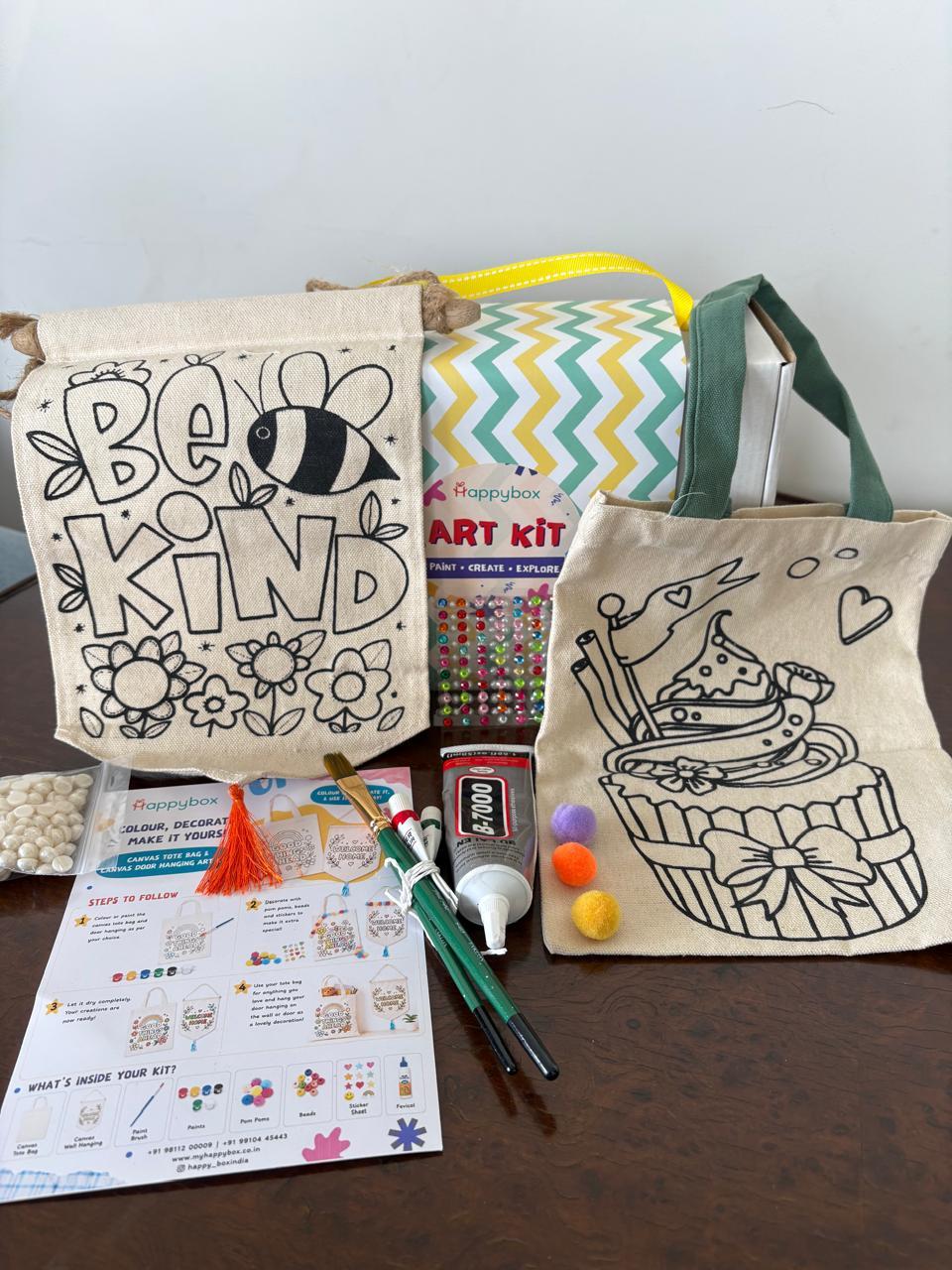 DIY Canvas Art & Wall Hanging Kit