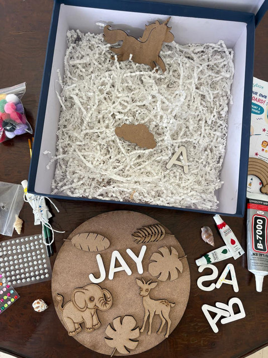 DIY Nameboard Creation Kit