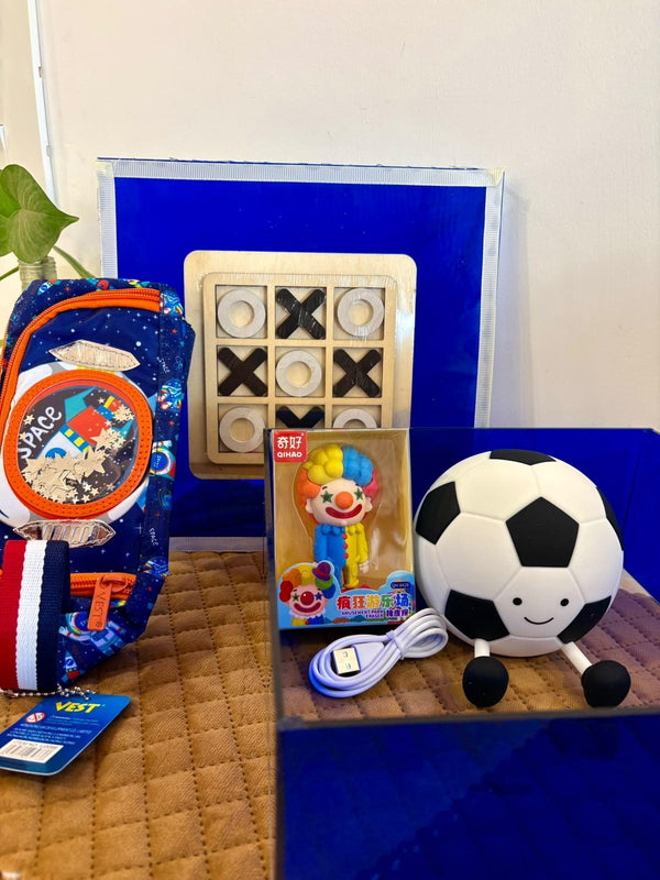 Blue & Ball Hamper