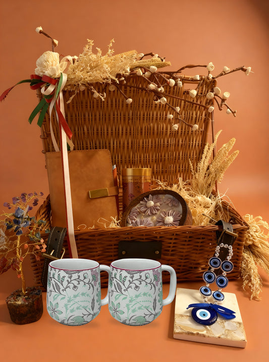 The Luxe Brown Trunk Hamper - 1