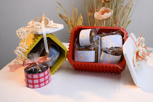 Elegant Wooden Jars